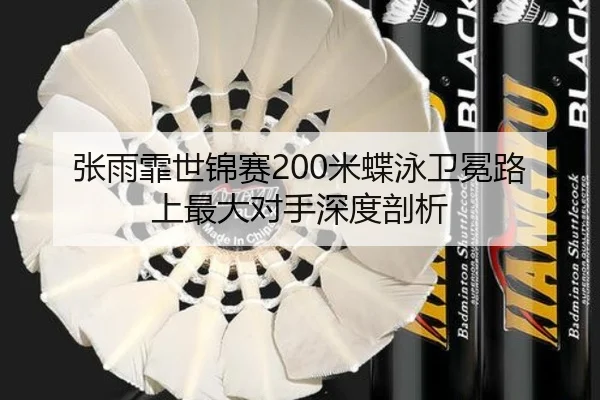 张雨霏世锦赛200米蝶泳卫冕路上最大对手深度剖析